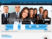Tablet Screenshot of fourans.com